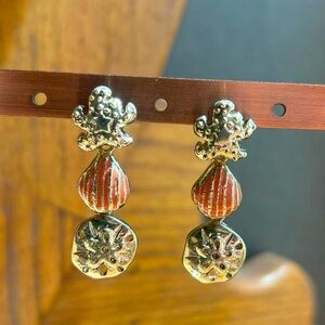 Ocean theme fashion earrings